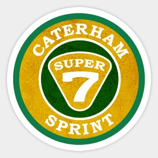 Caterham Super Sprint Sticker